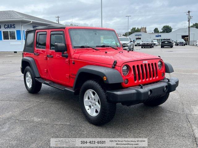 used 2017 Jeep Wrangler Unlimited car, priced at $21,672