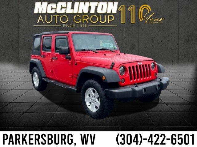 used 2017 Jeep Wrangler Unlimited car, priced at $23,348