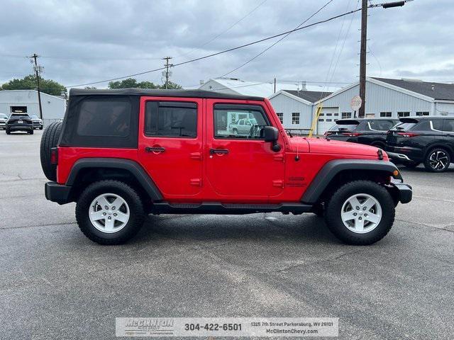 used 2017 Jeep Wrangler Unlimited car, priced at $21,672