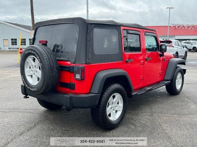 used 2017 Jeep Wrangler Unlimited car, priced at $21,672