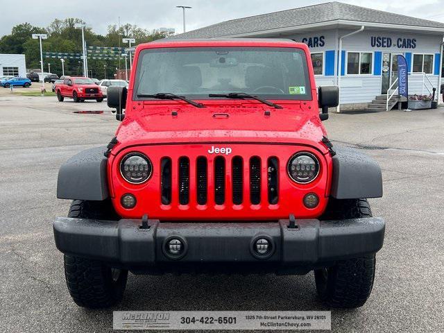 used 2017 Jeep Wrangler Unlimited car, priced at $21,672