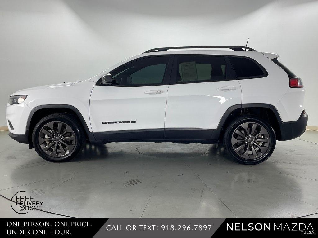 used 2021 Jeep Cherokee car, priced at $22,697
