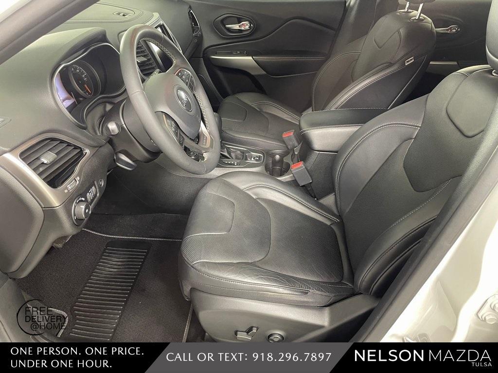 used 2021 Jeep Cherokee car, priced at $22,697
