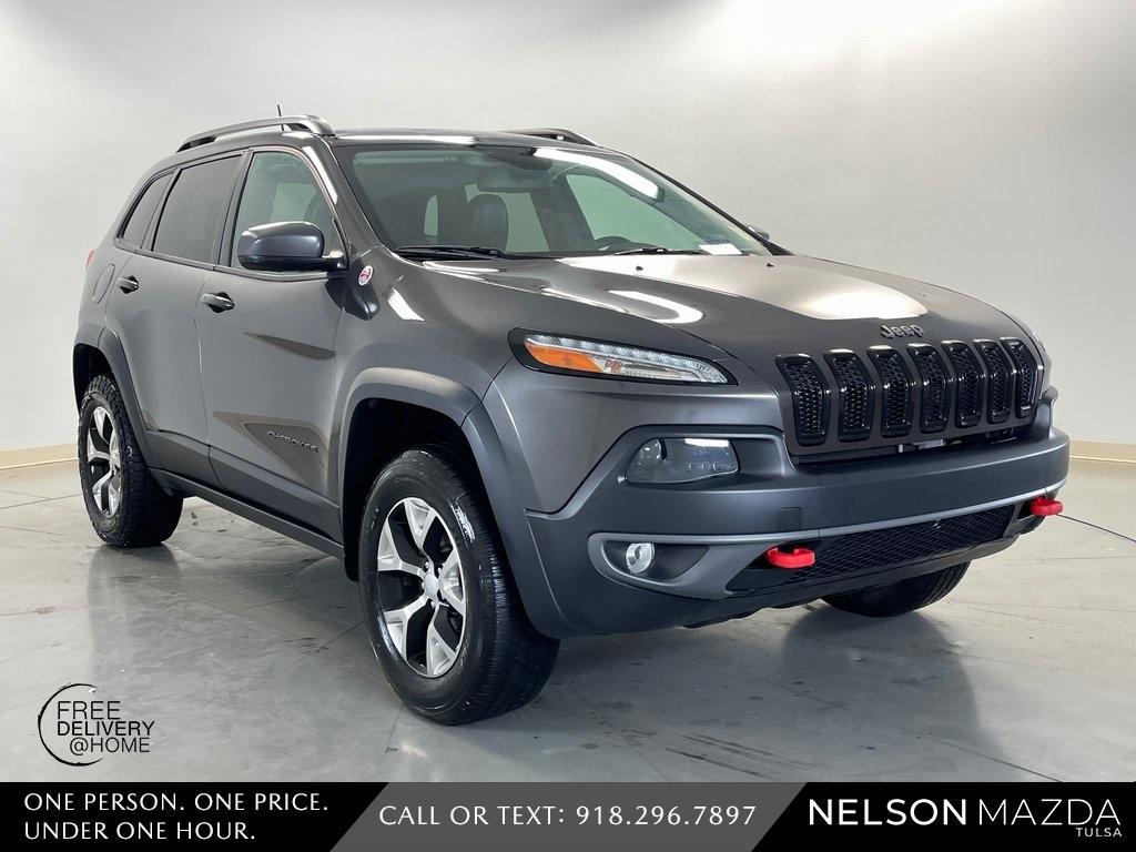 used 2018 Jeep Cherokee car, priced at $15,331
