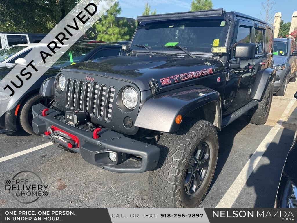 used 2017 Jeep Wrangler Unlimited car, priced at $27,817