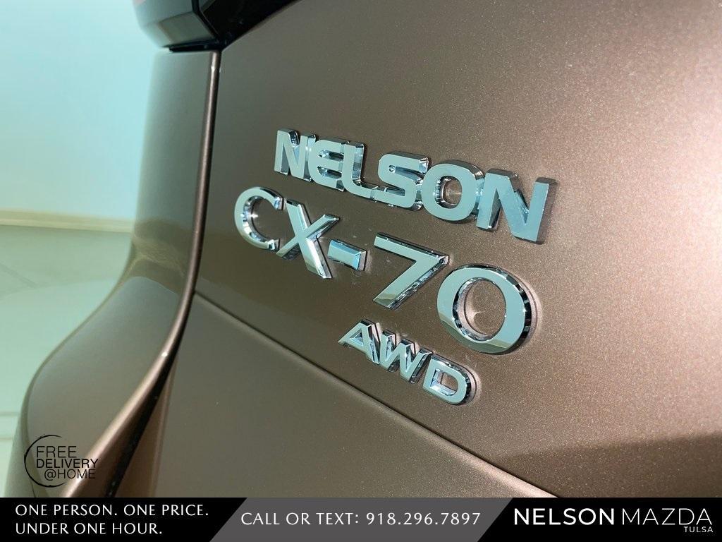 new 2025 Mazda CX-70 car, priced at $49,990