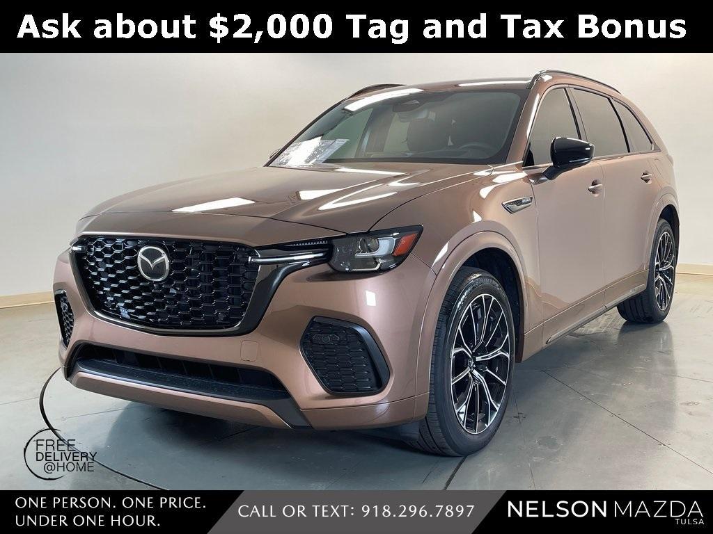 new 2025 Mazda CX-70 car, priced at $52,990