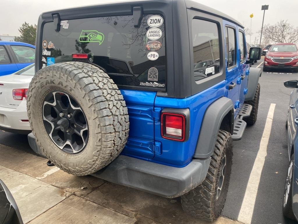 used 2021 Jeep Wrangler Unlimited car, priced at $25,389