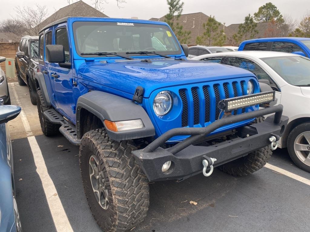 used 2021 Jeep Wrangler Unlimited car, priced at $25,389