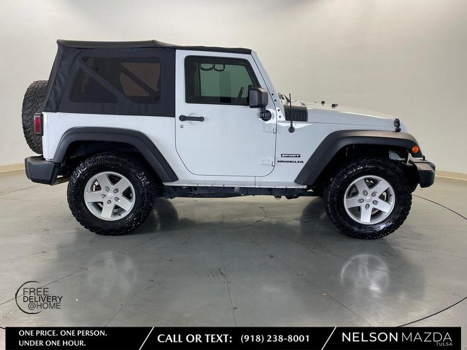 used 2014 Jeep Wrangler car, priced at $16,492