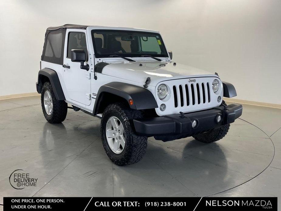 used 2014 Jeep Wrangler car, priced at $16,492