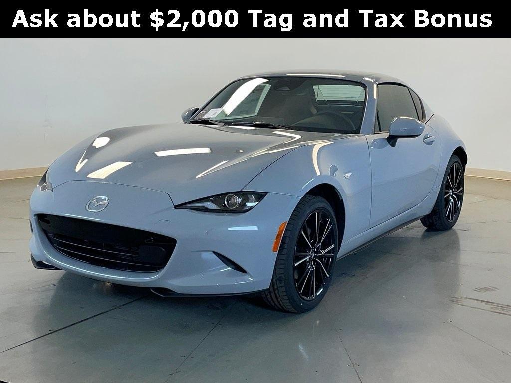 new 2025 Mazda MX-5 Miata RF car, priced at $39,330