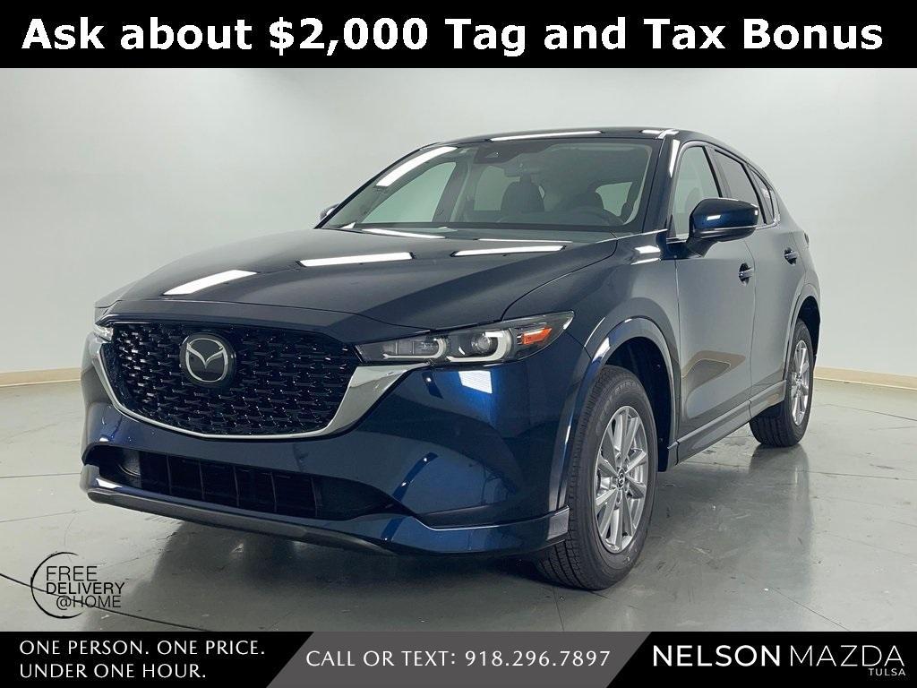 new 2025 Mazda CX-5 car, priced at $30,720