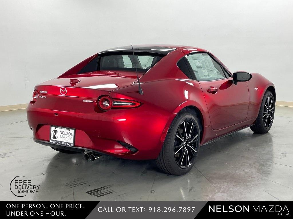 new 2025 Mazda MX-5 Miata RF car, priced at $38,307