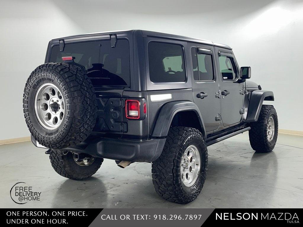 used 2018 Jeep Wrangler Unlimited car, priced at $25,458