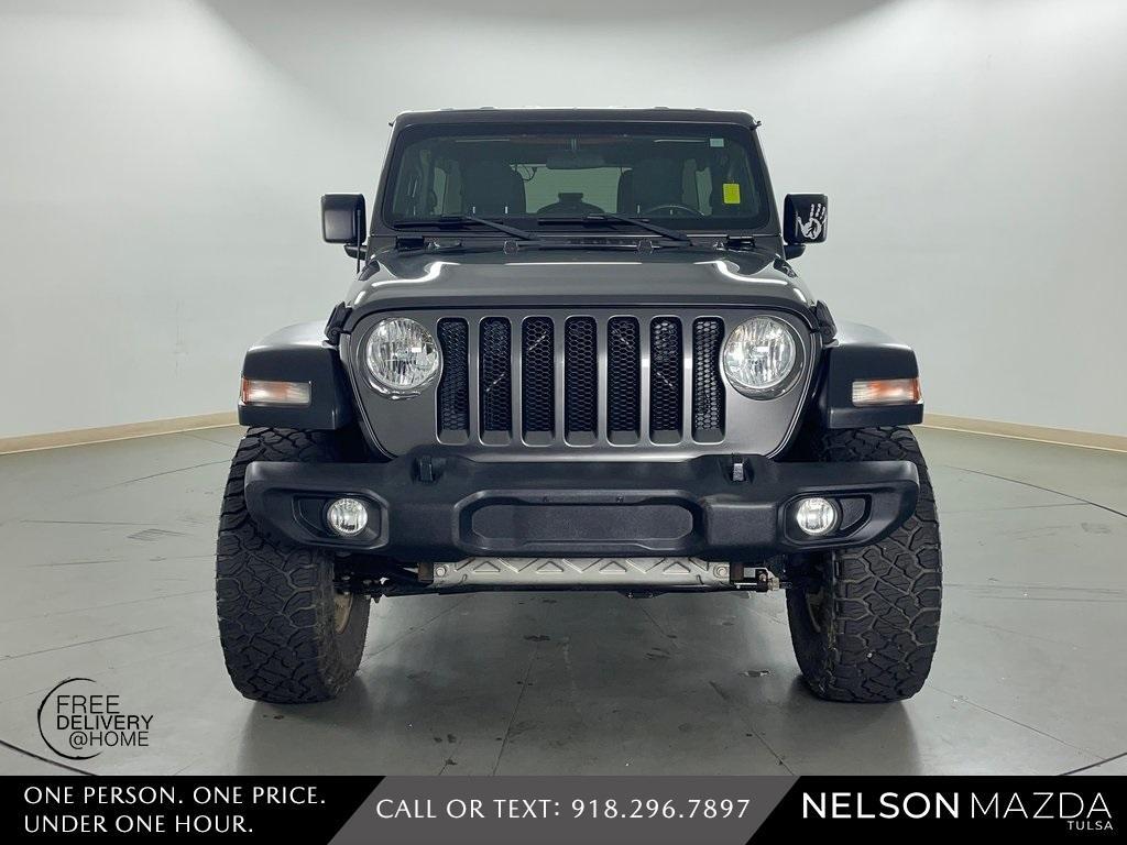 used 2018 Jeep Wrangler Unlimited car, priced at $25,458