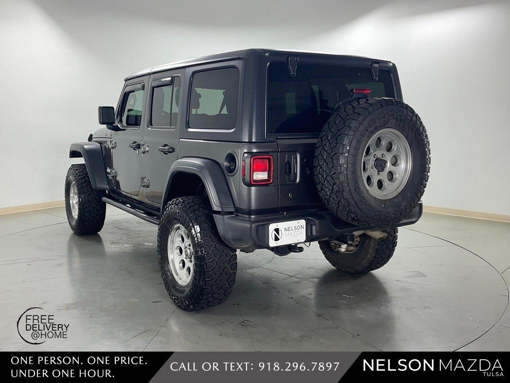 used 2018 Jeep Wrangler Unlimited car, priced at $25,458