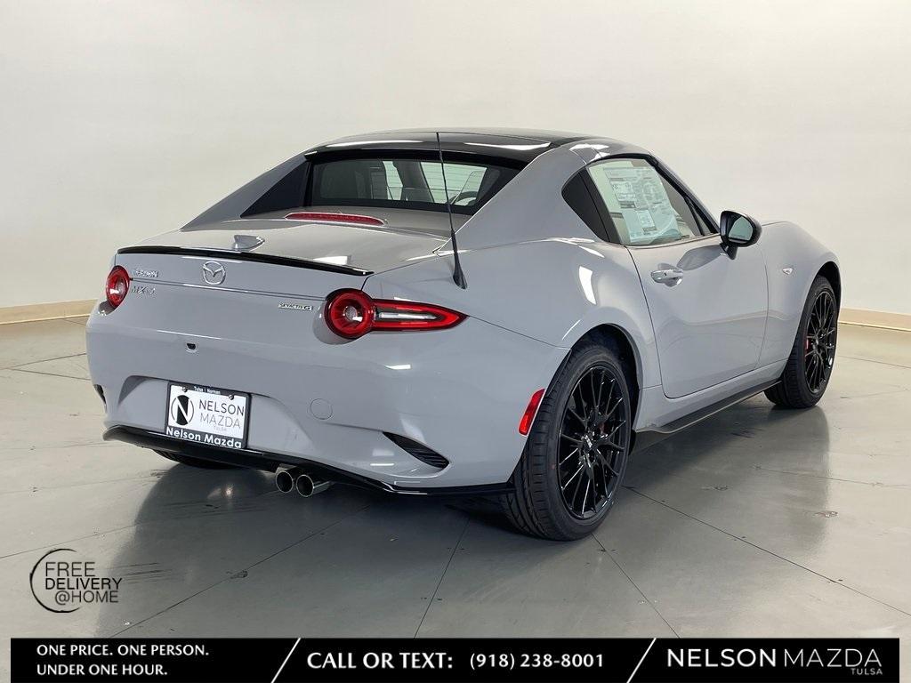 new 2024 Mazda MX-5 Miata RF car, priced at $38,277