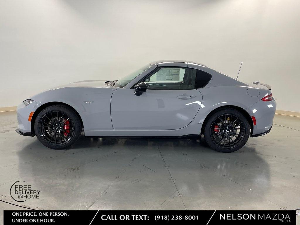 new 2024 Mazda MX-5 Miata RF car, priced at $38,277