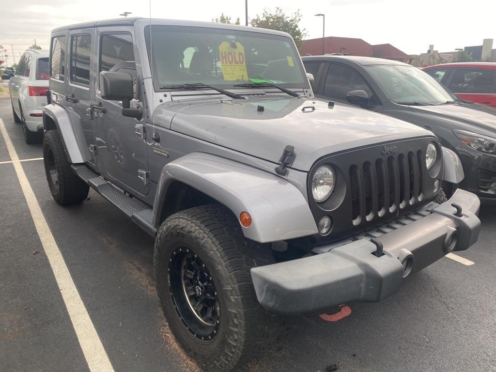 used 2016 Jeep Wrangler Unlimited car, priced at $19,108