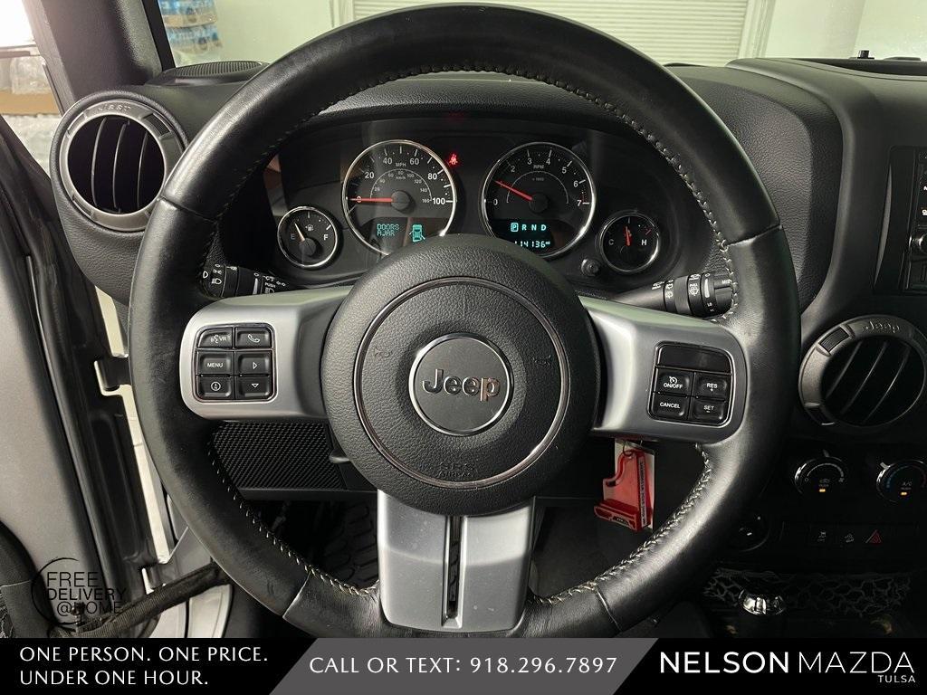 used 2016 Jeep Wrangler Unlimited car, priced at $18,390