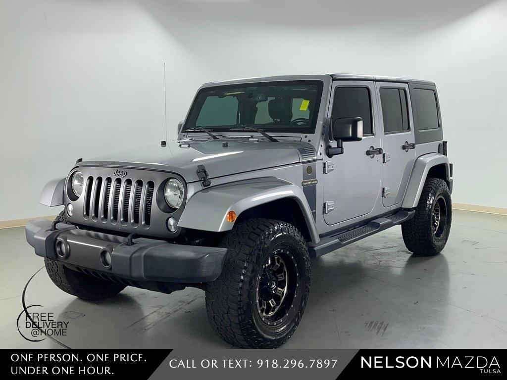 used 2016 Jeep Wrangler Unlimited car, priced at $18,390