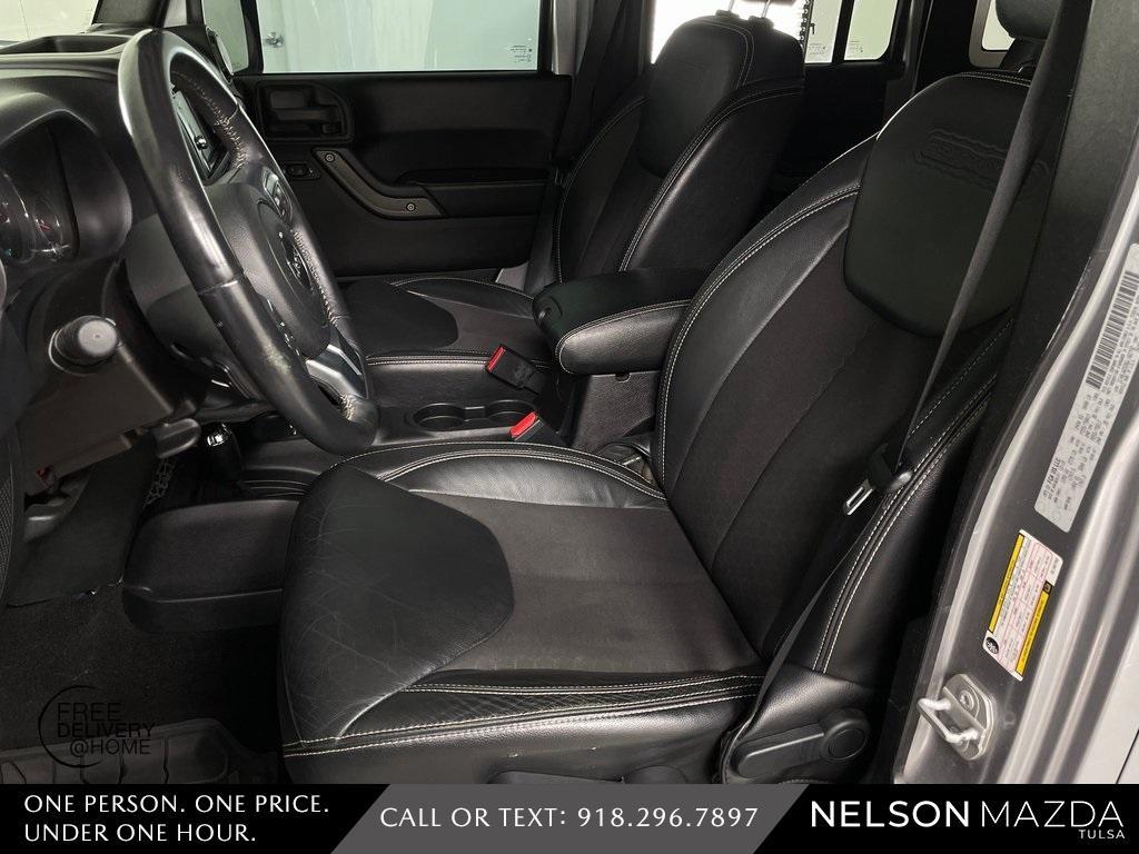 used 2016 Jeep Wrangler Unlimited car, priced at $18,390