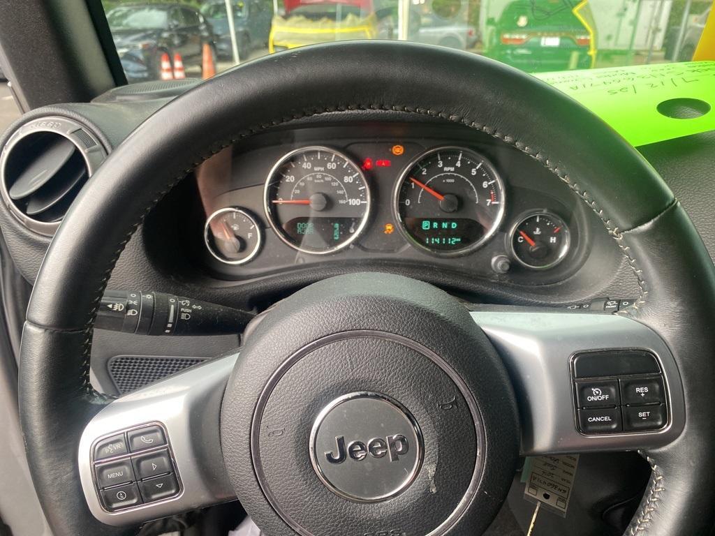 used 2016 Jeep Wrangler Unlimited car, priced at $19,108