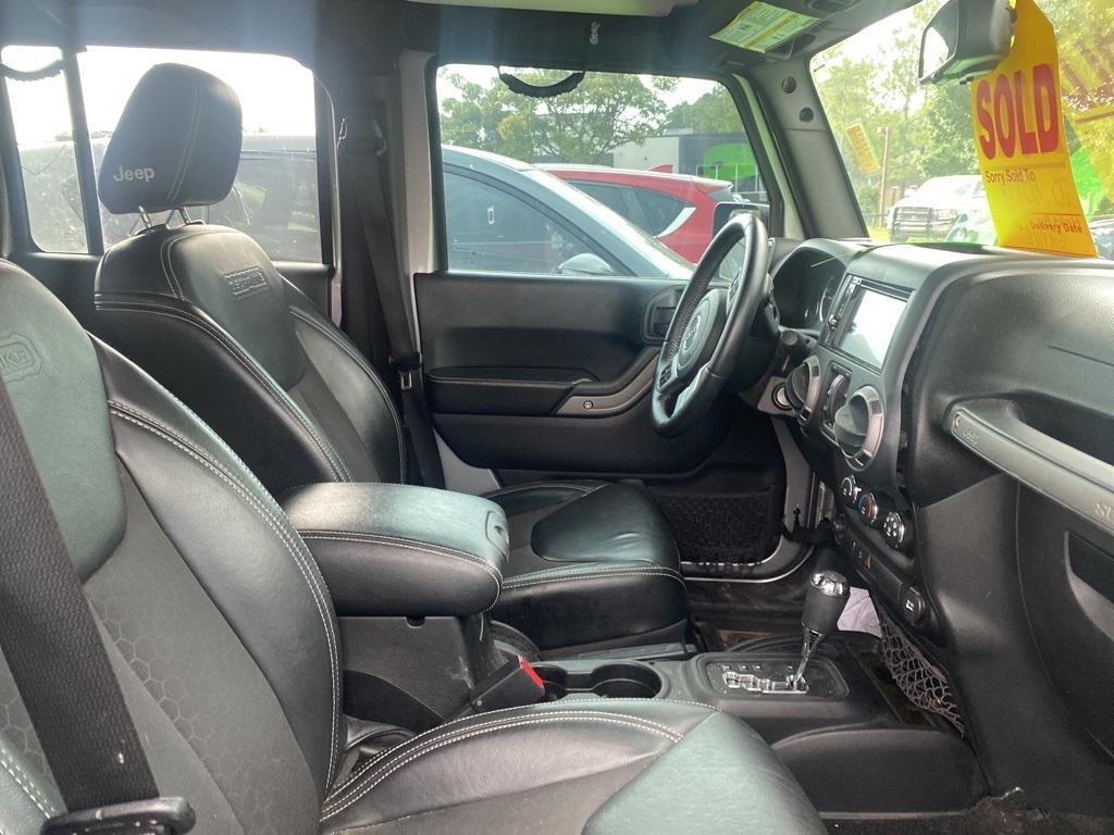 used 2016 Jeep Wrangler Unlimited car, priced at $19,108
