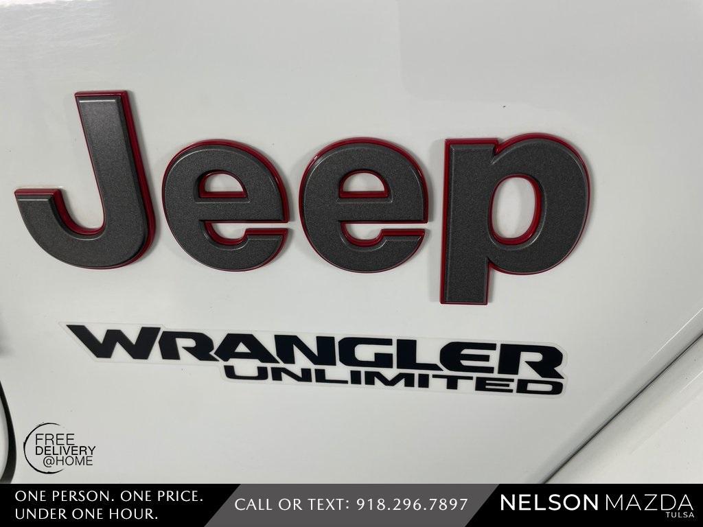 used 2020 Jeep Wrangler Unlimited car, priced at $31,994