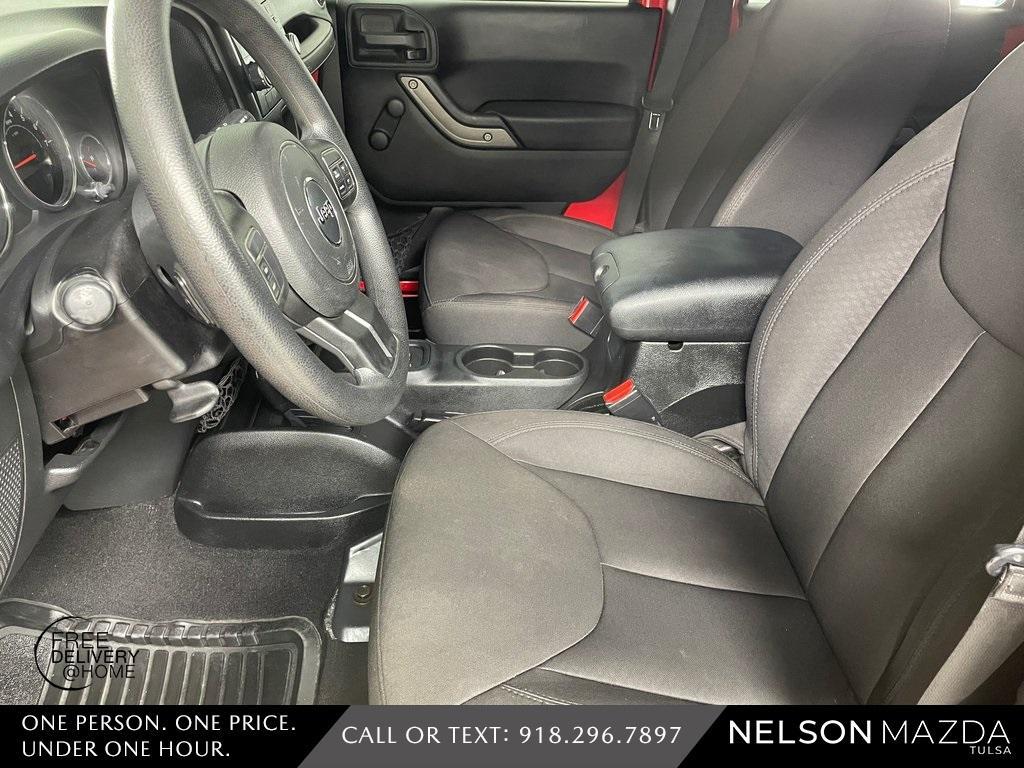used 2013 Jeep Wrangler Unlimited car, priced at $19,119