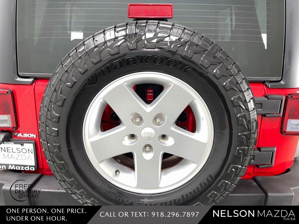 used 2013 Jeep Wrangler Unlimited car, priced at $19,119