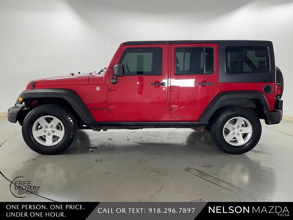 used 2013 Jeep Wrangler Unlimited car, priced at $19,119