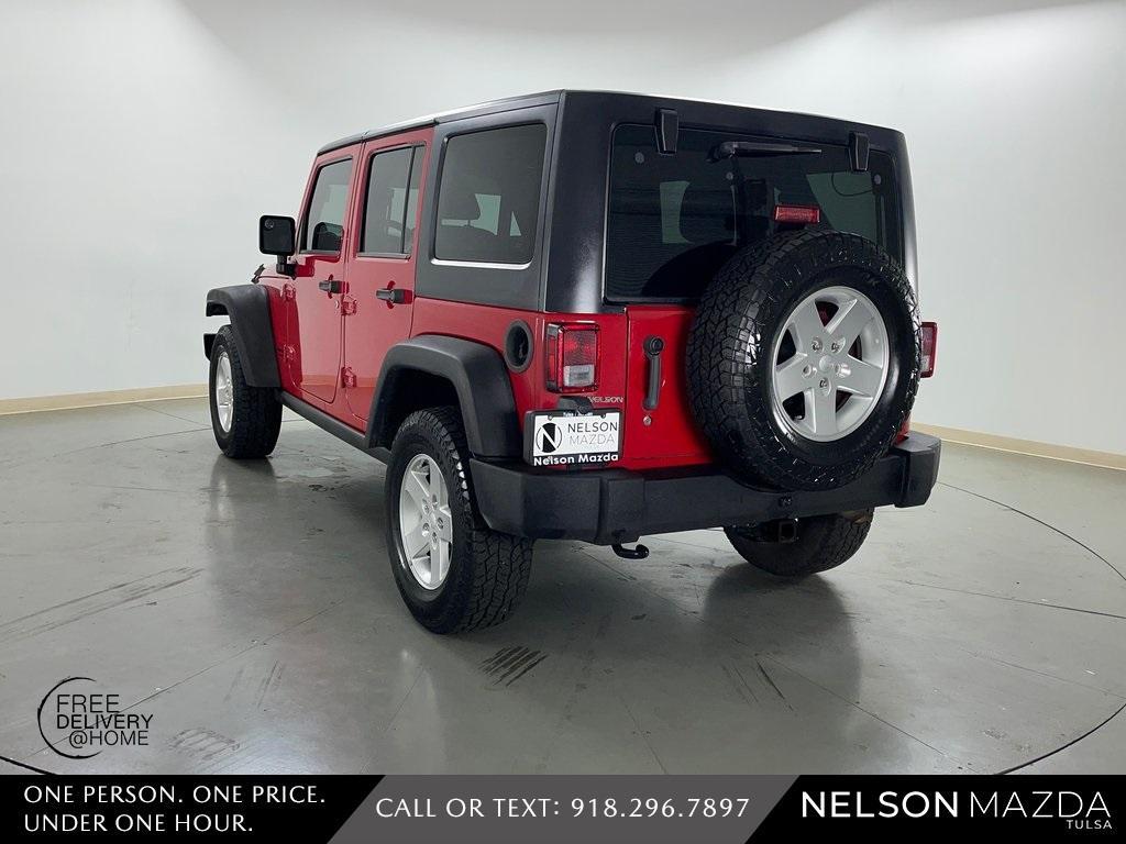 used 2013 Jeep Wrangler Unlimited car, priced at $19,119