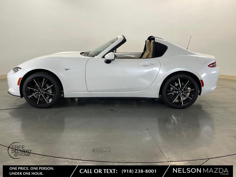 new 2024 Mazda MX-5 Miata RF car, priced at $39,175