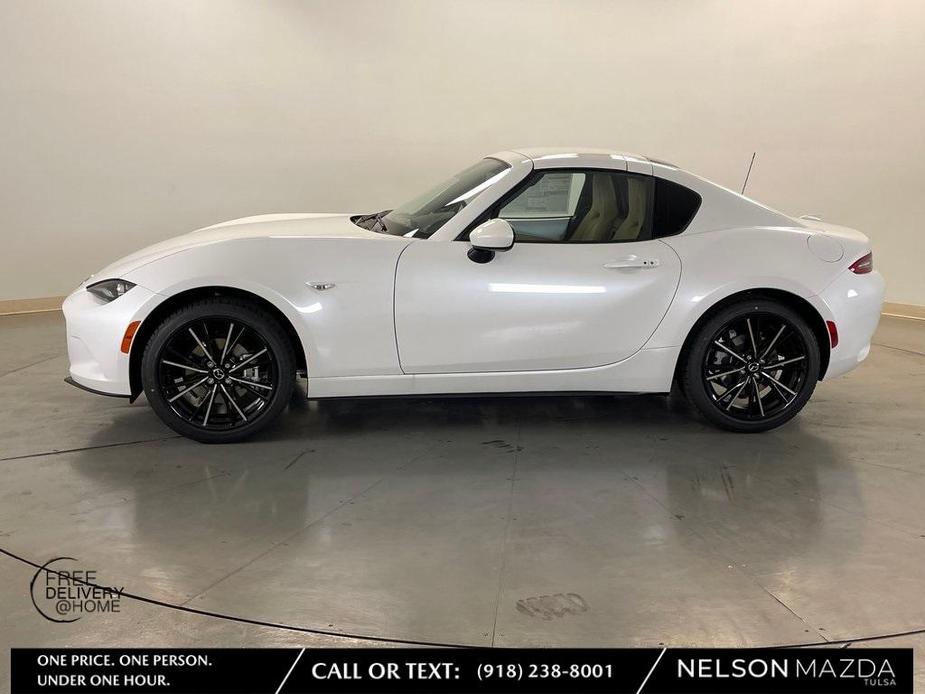 new 2024 Mazda MX-5 Miata RF car, priced at $39,175