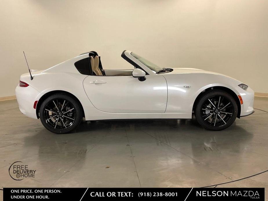 new 2024 Mazda MX-5 Miata RF car, priced at $39,175