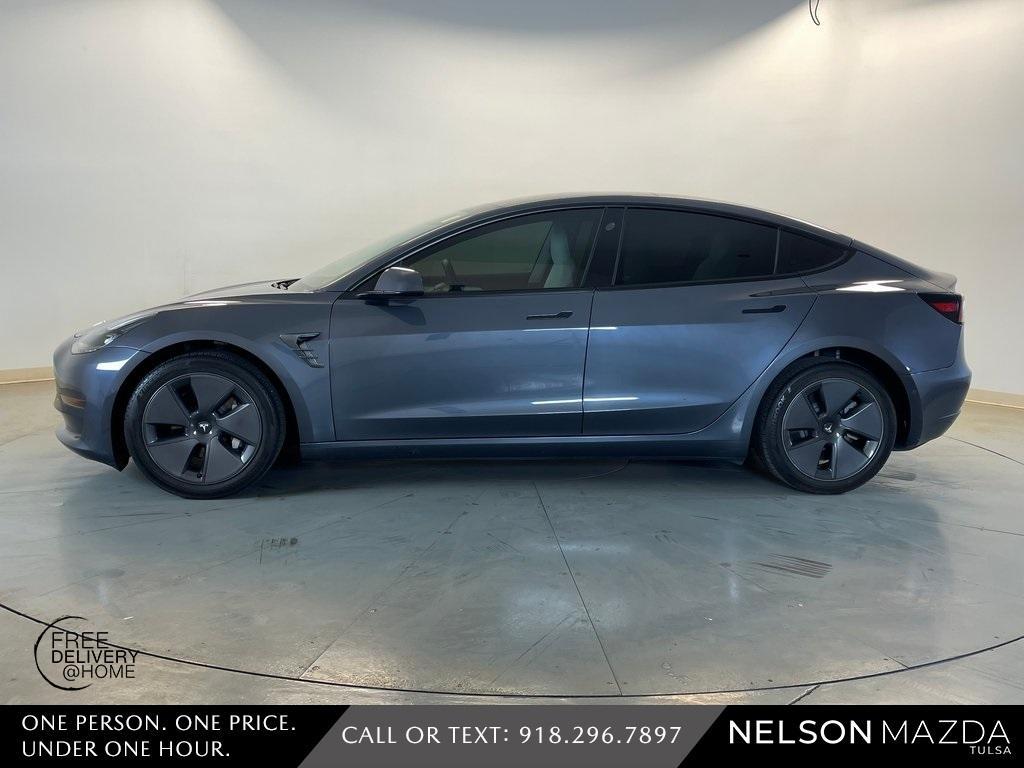 used 2022 Tesla Model 3 car, priced at $25,130