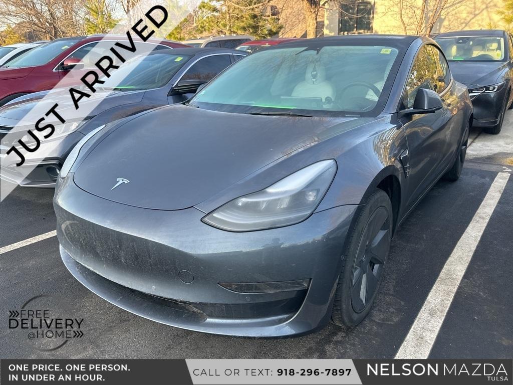 used 2022 Tesla Model 3 car, priced at $25,130