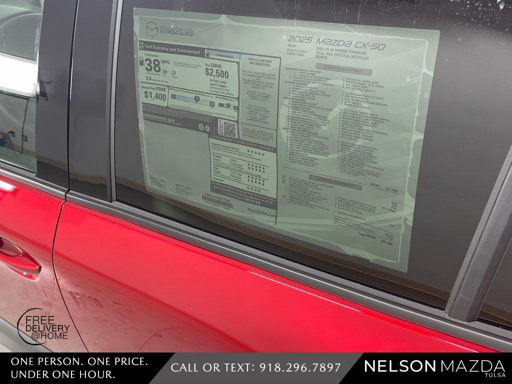 new 2025 Mazda CX-50 Hybrid car, priced at $39,280