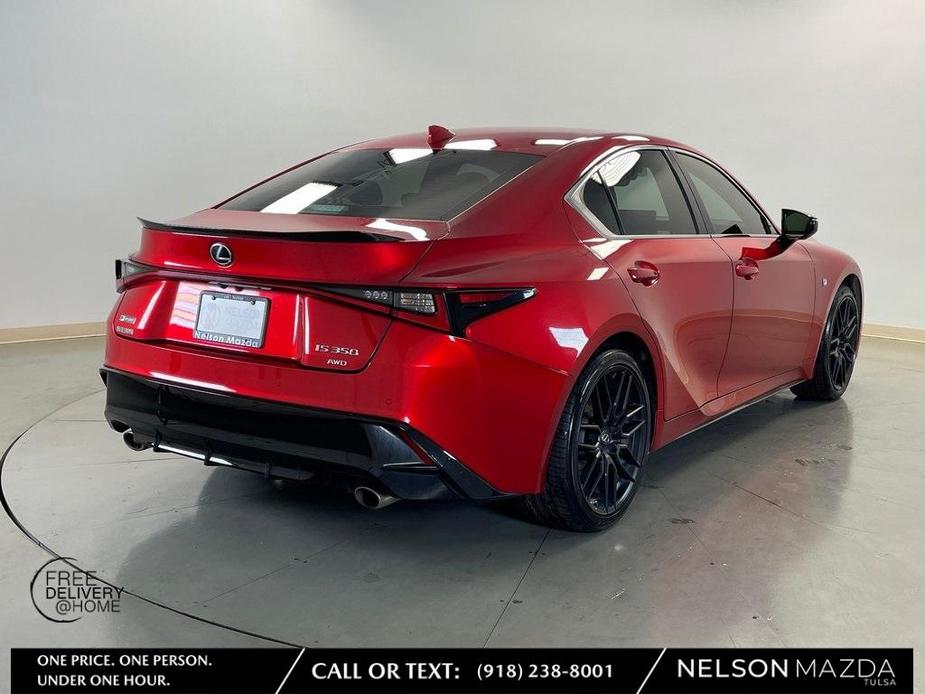 used 2021 Lexus IS 350 car, priced at $35,823