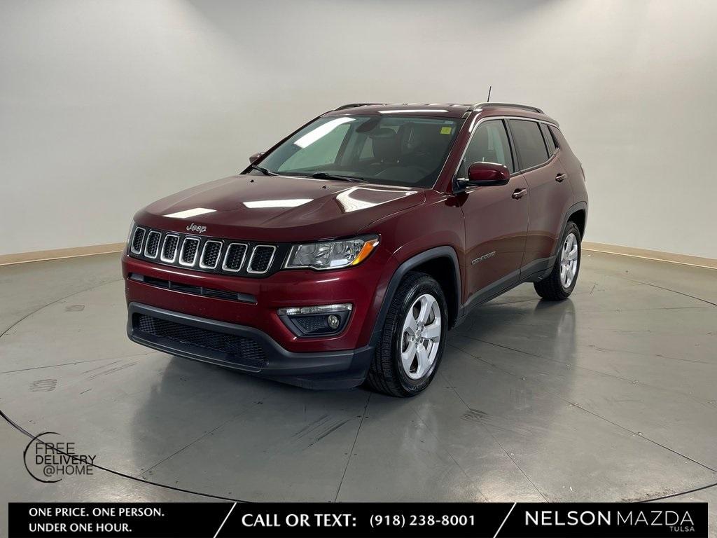 used 2021 Jeep Compass car, priced at $16,291