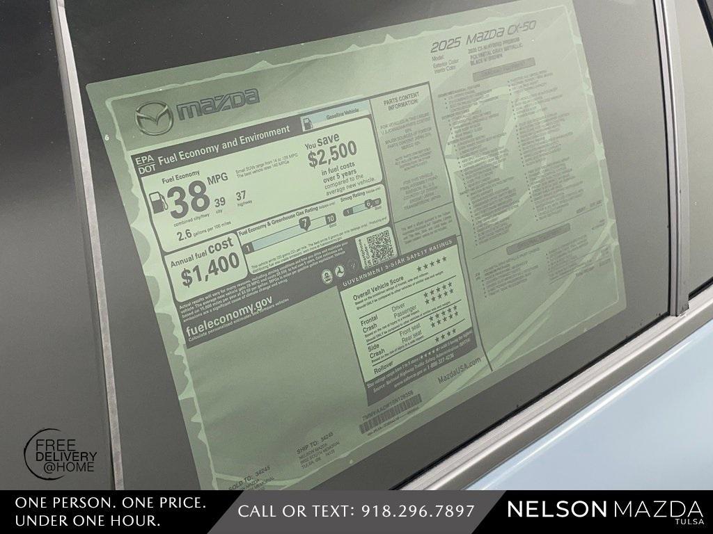 new 2025 Mazda CX-50 Hybrid car, priced at $37,286