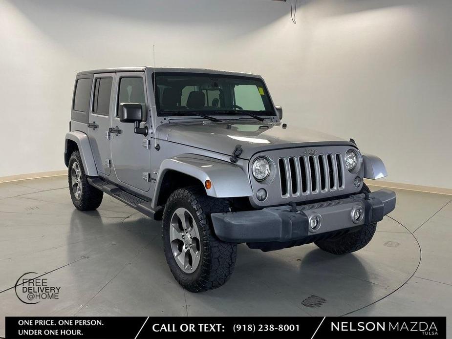 used 2017 Jeep Wrangler Unlimited car, priced at $23,945