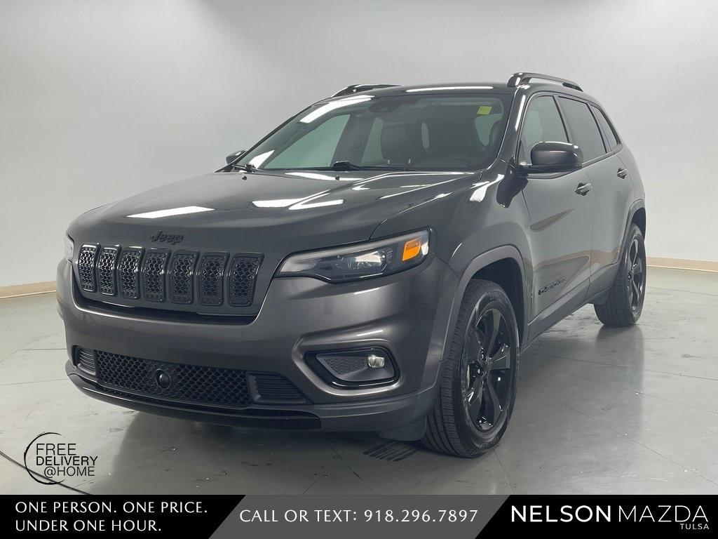 used 2021 Jeep Cherokee car, priced at $15,671