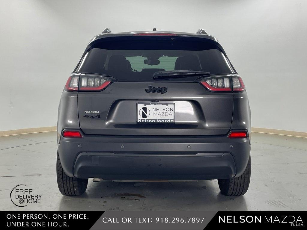 used 2021 Jeep Cherokee car, priced at $15,671