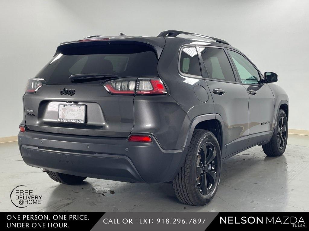 used 2021 Jeep Cherokee car, priced at $15,671