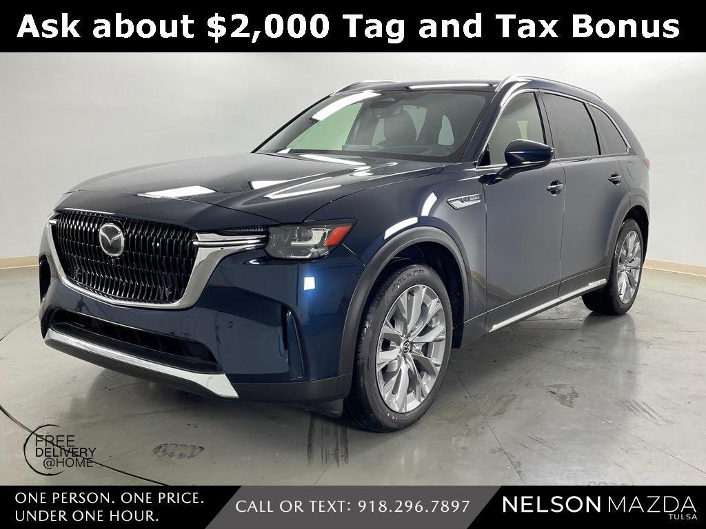 new 2025 Mazda CX-90 car, priced at $50,655