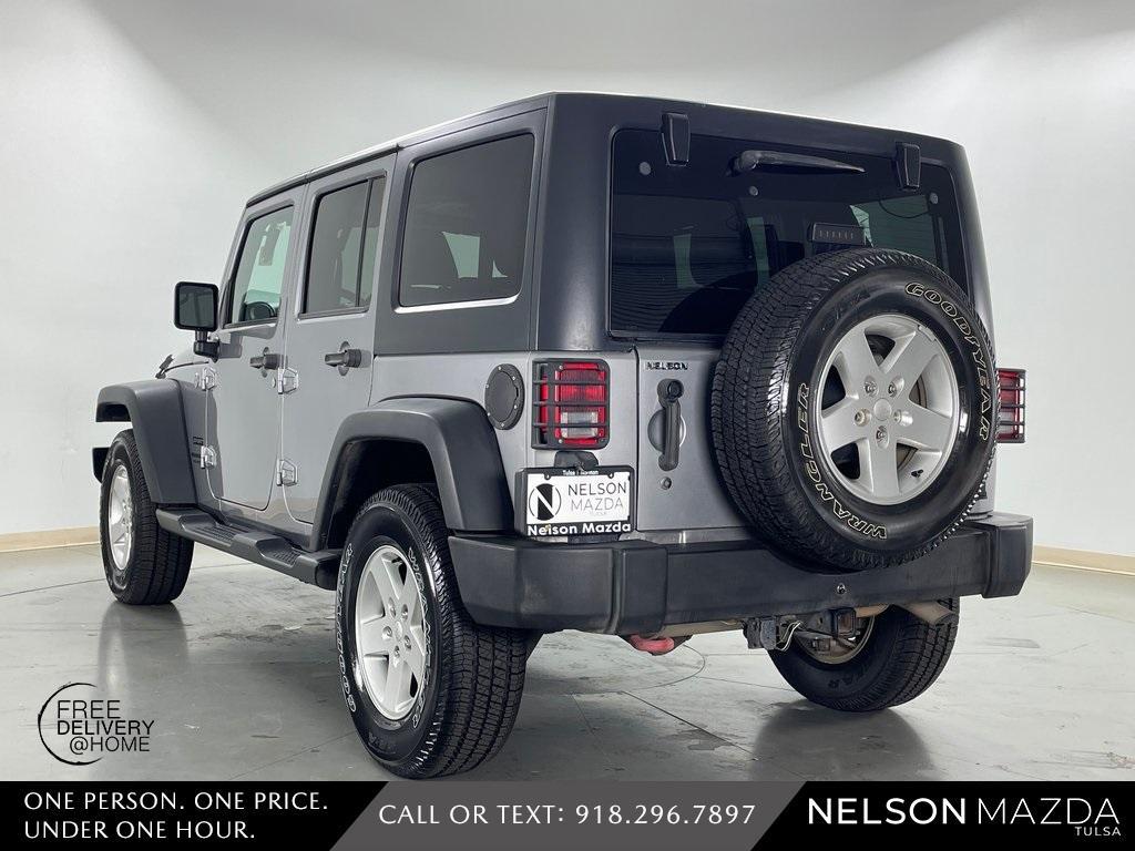 used 2016 Jeep Wrangler Unlimited car, priced at $17,194