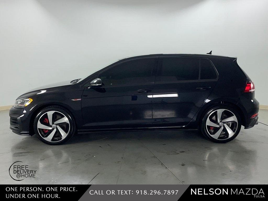 used 2020 Volkswagen Golf GTI car, priced at $16,994